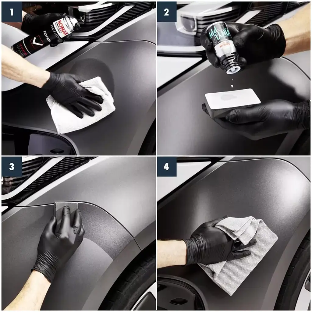 Керамічний захист полімерних плівок автомобіля Sonax Ceramic Coating CC Vinyl+PPF 0,05 L, Profiline  - фото 4