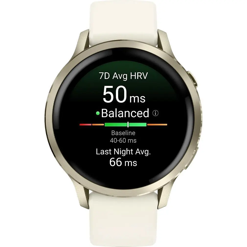 Смарт-годинник Garmin Venu 4, 41 мм Lunar Gold with Bone Silicone Band 010-03013-00 [146404] - фото 3