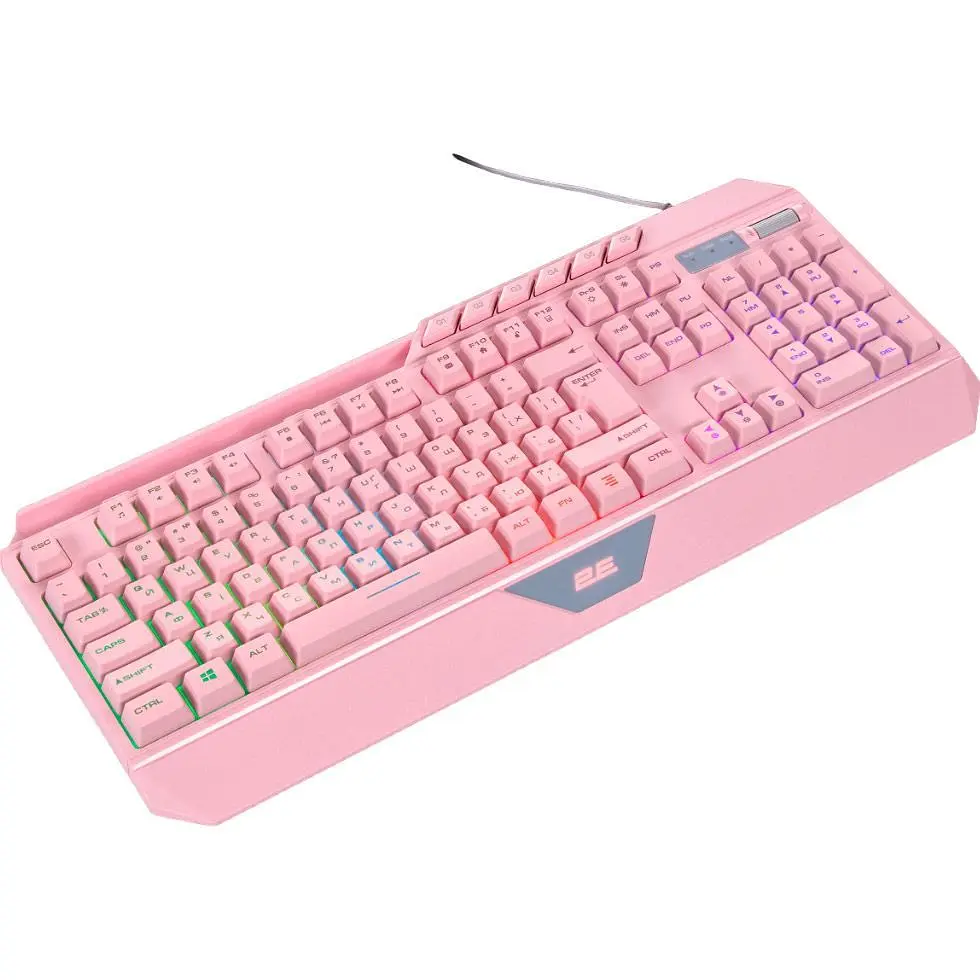 Клавіатура 2E Gaming KG315 RGB USB UA Pink [2E-KG315UPK] [93936] - фото 2