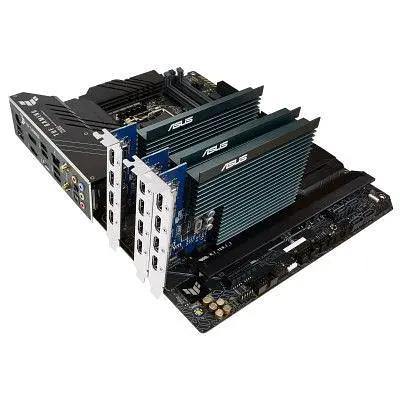 Видеокарта Asus GeForce GT730 2048Mb 4*HDMI (GT730-4H-SL-2GD5) - фото 4