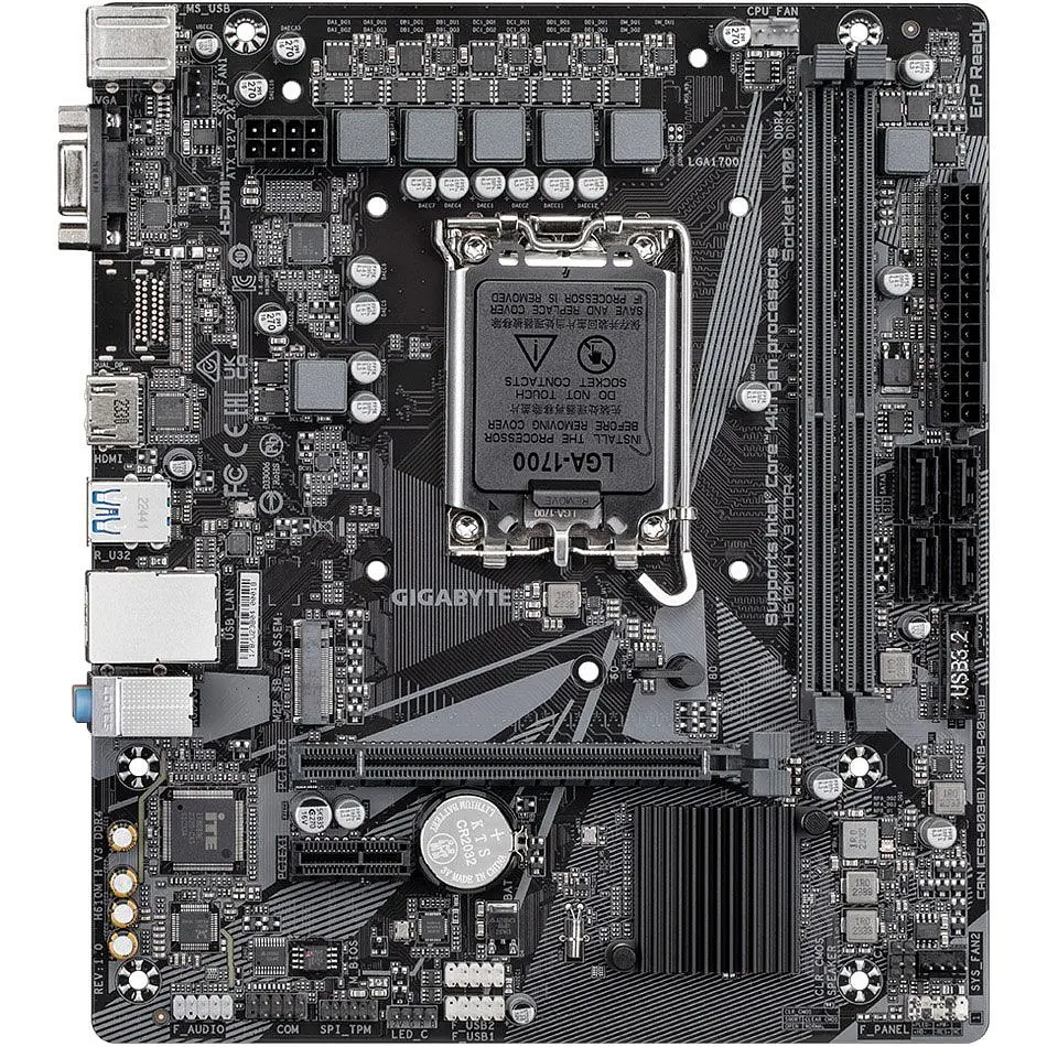 Материнська плата Gigabyte H610M H V3 DDR4 [146945] - фото 2
