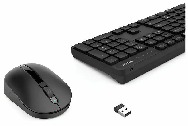 Беспроводная клавиатура и мышь MiiiW POP Combo Gen 3 (MW24PB03) черные - фото 2