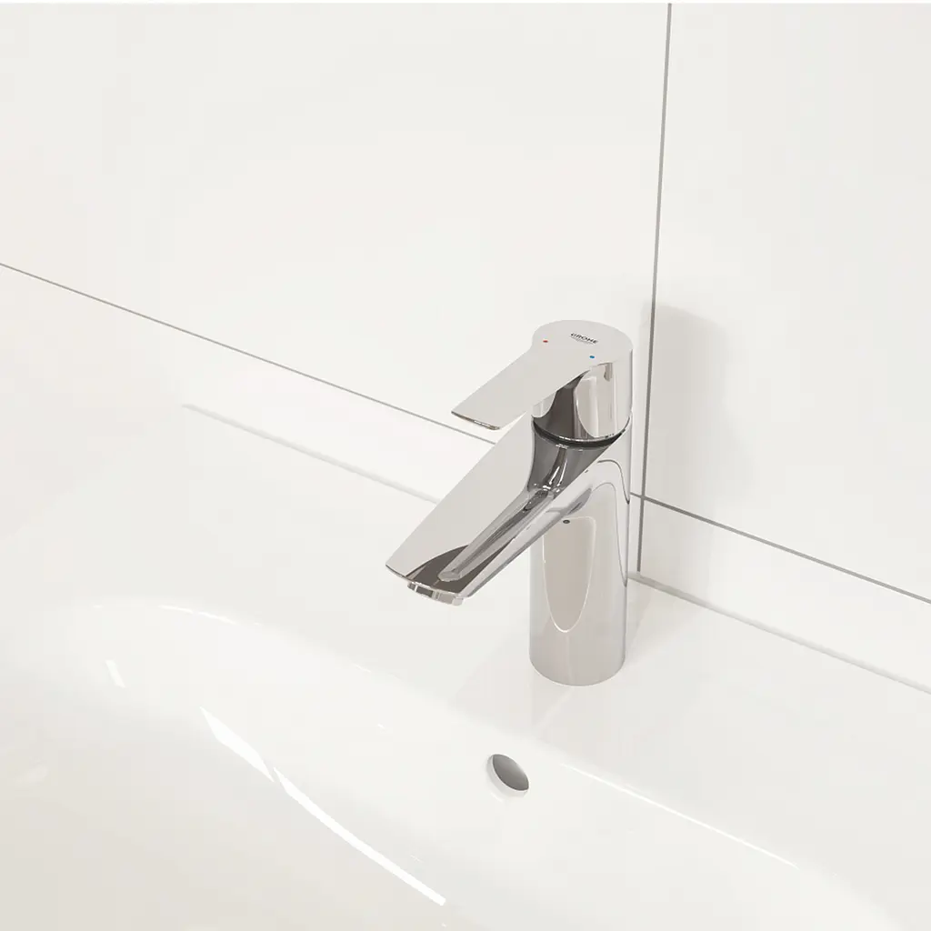 Смеситель для раковины Grohe QuickFix Start S-Size 23550002 с донным клапаном, Хром - фото 7