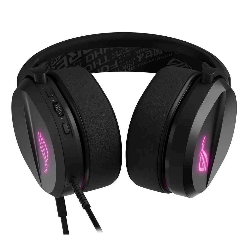 Ігрова гарнітура ASUS ROG Pelta Core USB-C RGB Black (90YH04E0-BHUA00) - фото 5