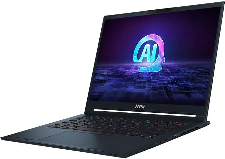 Ноутбук MSI 14 Stealth 14 AI Studio A1VFG FHD IPS 165Hz/Intel Ultra 7 155H/16GB/1TB/RTX 4060/W11H/Blue (A1VFG-068US) - фото 3