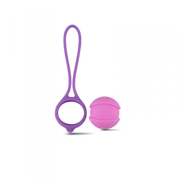 Вагінальна кулька Palline Vaginali Bi-Balls Single Purple MSX 1-00802733 98995 - фото 3