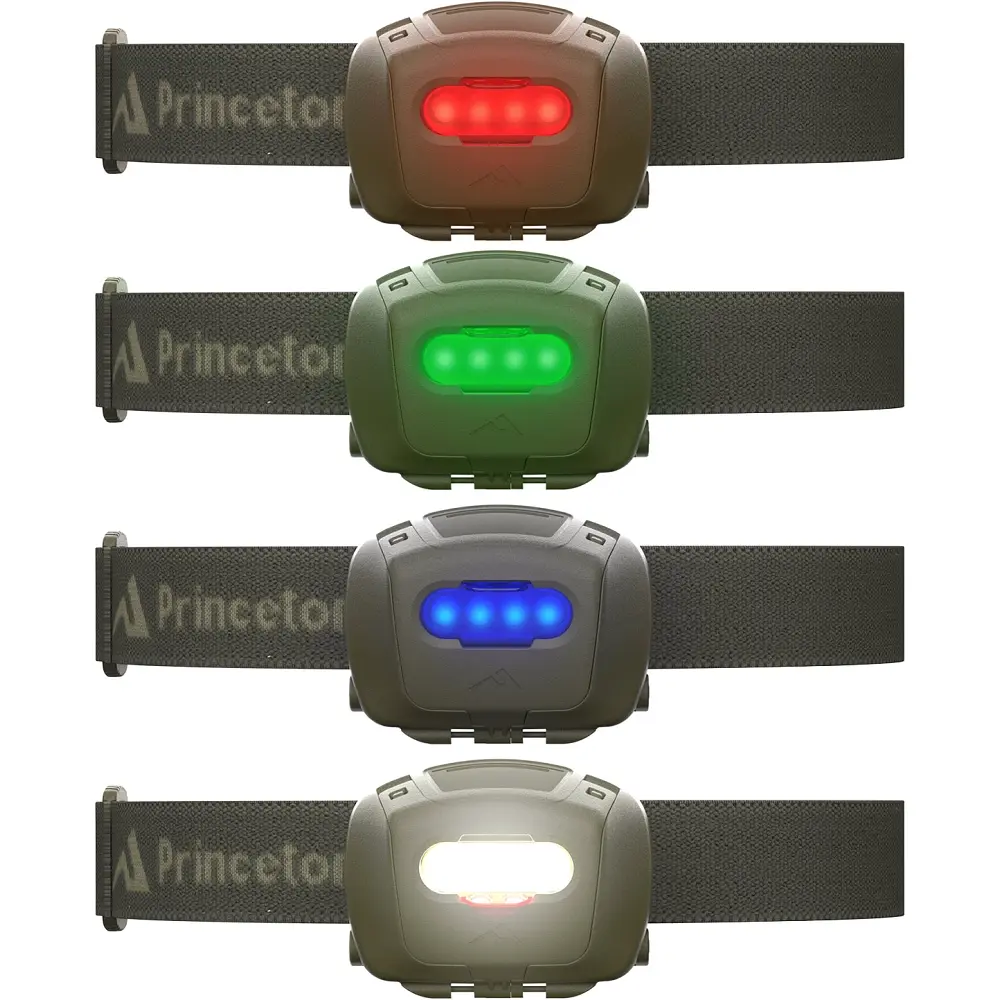 Фонарь налобный Princeton Tec Quad Tactical 78 lm Olive Drab - фото 4