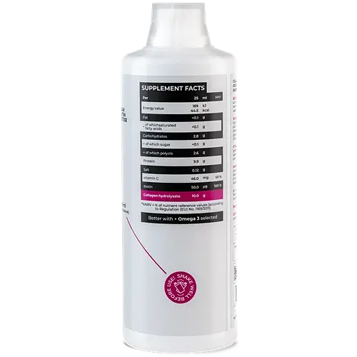 Collagen Liquid 1000 мл з біотином та вітаміном C для волосся, шкіри, нігтів, суглобів, Blackberry - фото 2