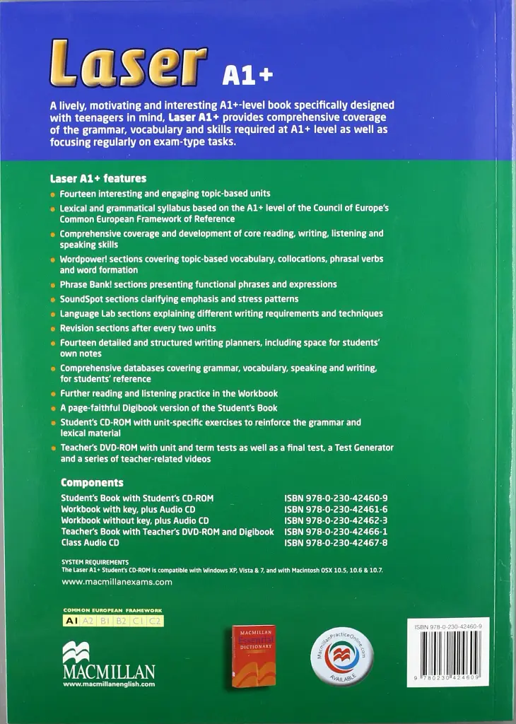 Laser. Student's Book A1+ CD ROM - фото 2