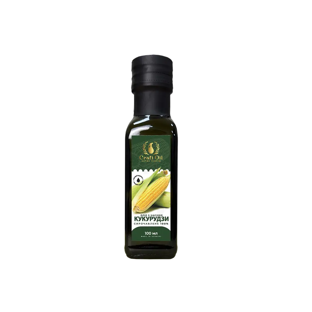 Олія кукурудзяна холодного віджиму Craft Oil 100 мл (2445268690)