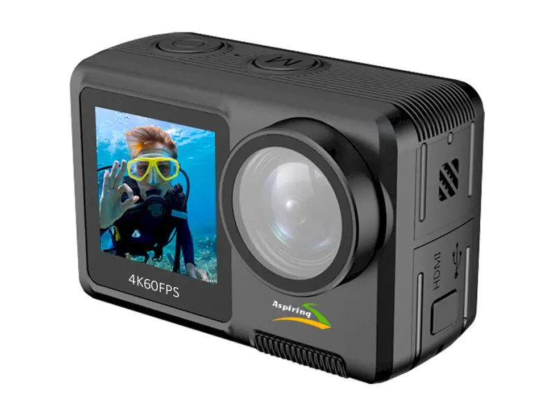 Екшн-камера Aspiring Repeat 4 Ultra HD 4K Dual Screen (86ASZE21PB)