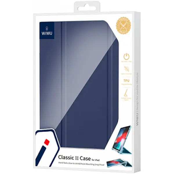 Чохол-книжка Wiwu Classic II для Apple iPad Pro 11"/Air 10.9" [2020-2022] Dark Blue [106821] - фото 5