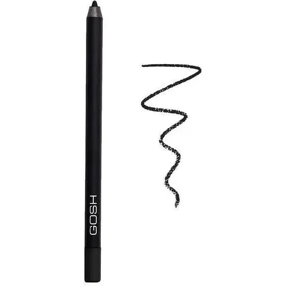 Карандаш для глаз Gosh Velvet Touch Eye Pencil водостойкий тон 022 (Carbon black) 1.2 г - фото 2