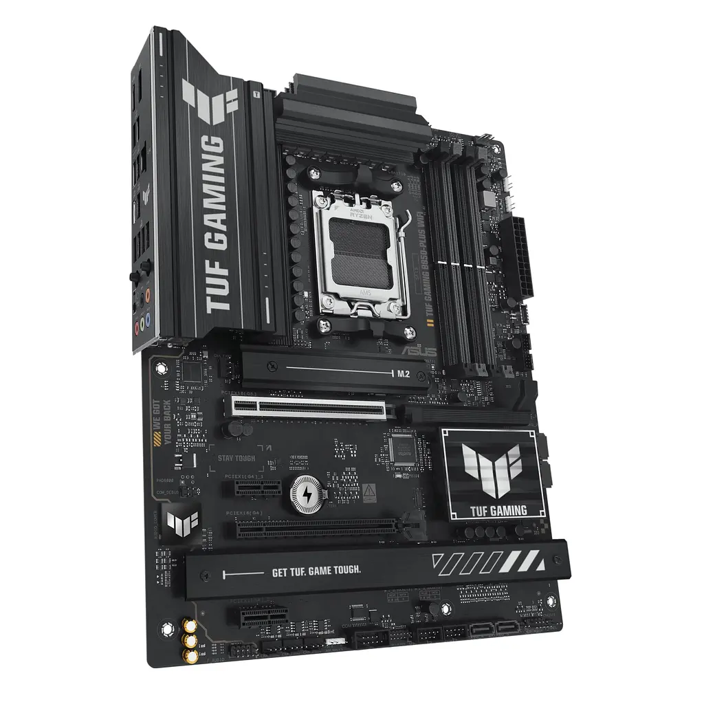 Материнская плата TUF GAMING B850-PLUS WIFI sAM5 B850 4xDDR5 M.2 HDMI DP Wi-Fi BT ATX Asus teh0018994 - фото 5