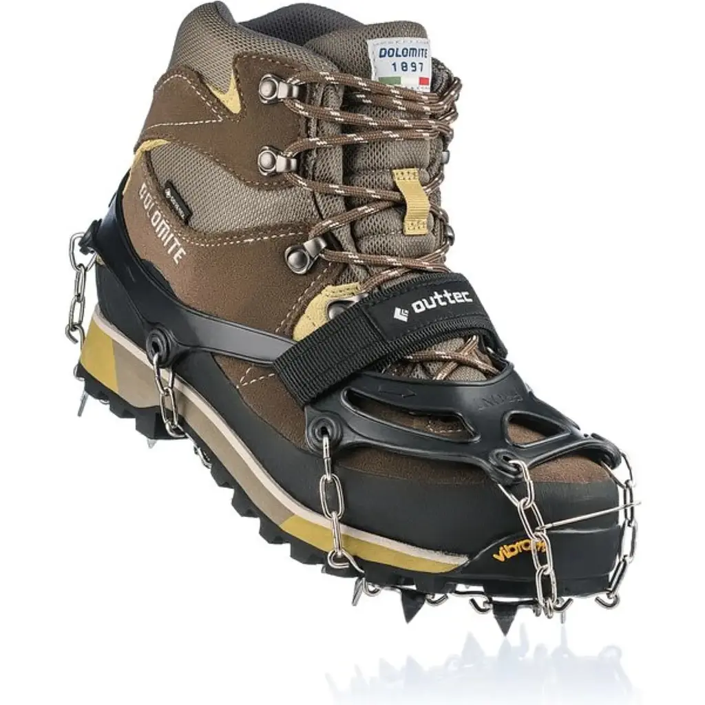 Ледоступы Outtec р.L (41-45) с ремешком черный - фото 3
