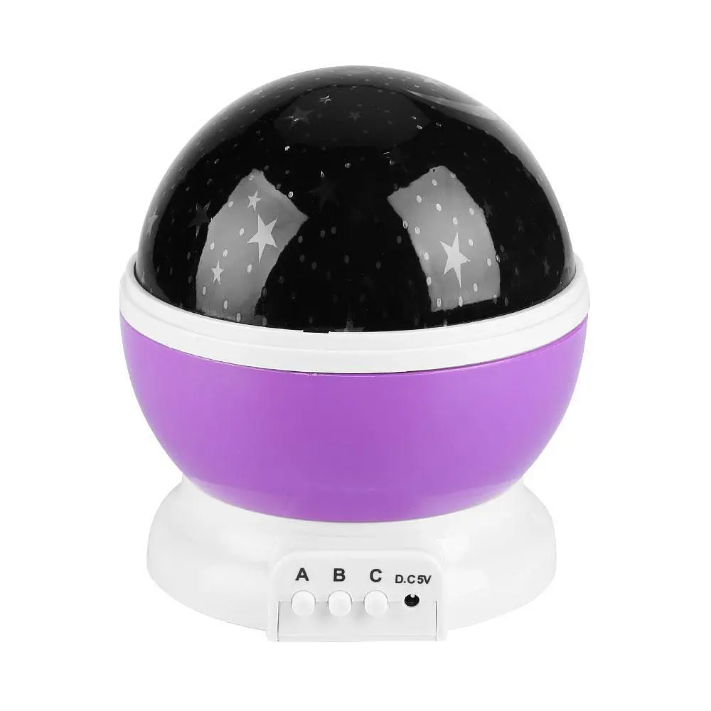 Ночник проектор зоряного неба дитячий нічний світильник Star Master Dream Rotating - фото 2