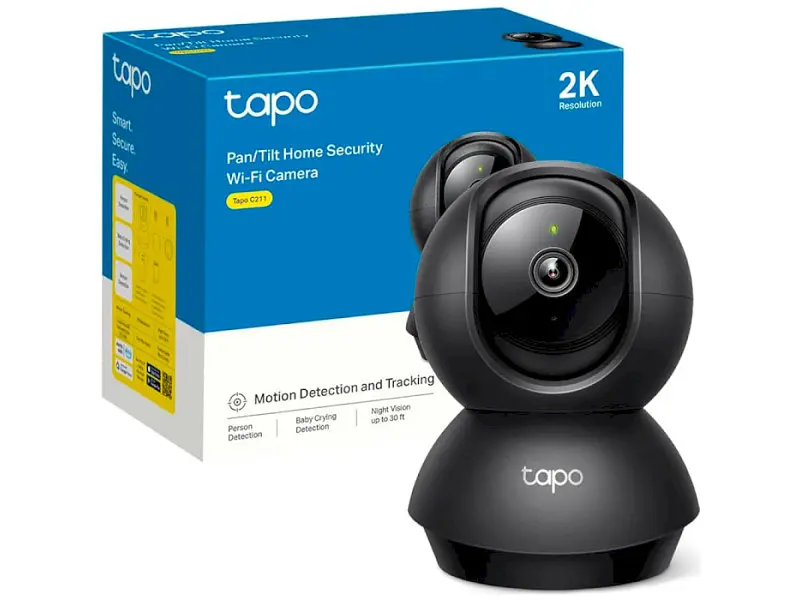 IP-камера відеоспостереження TP-LINK Tapo C211 Black - фото 2