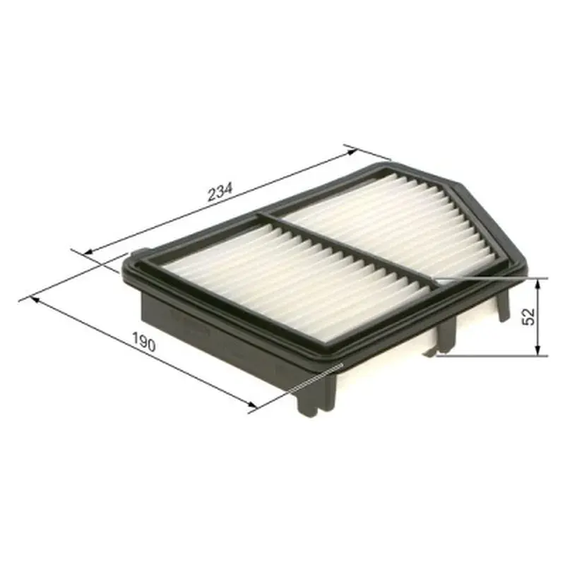 Повітряний фільтр для автомобіля Bosch F026400576 - фото 5