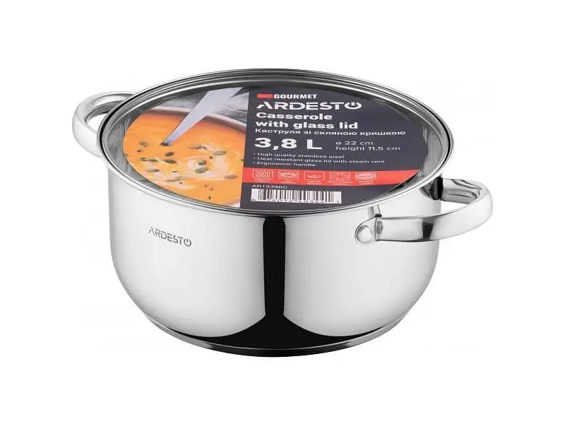 Каструля Ardesto Gemini Gourmet 3.8 л (AR1939BC) - фото 2