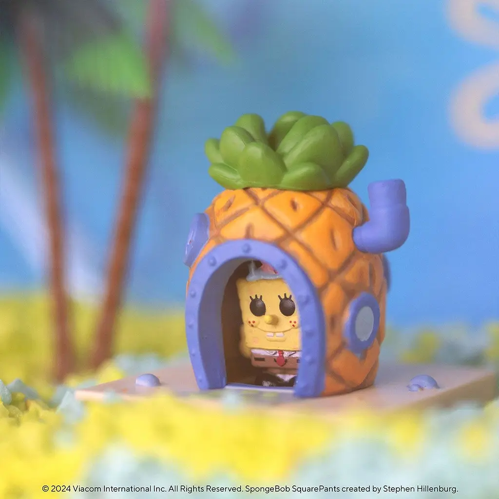 Набор фигурок Bitty Pop! Town серии Губка Боб Квадратные Штаны – Губка Боб и его дом (83638) - фото 3