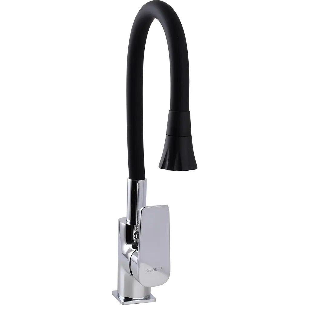 Змішувач для кухні Globus Lux Bonn GLB-0203SA-B01 Чорний матовий - фото 6