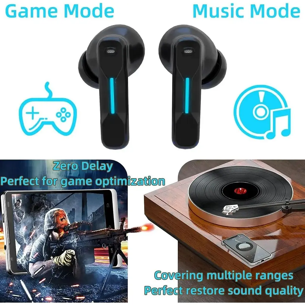 Бездротові ігрові навушники Middle Rabbit SW4 Bluetooth 2.4G для PS4 PS5 PC Switch - фото 3