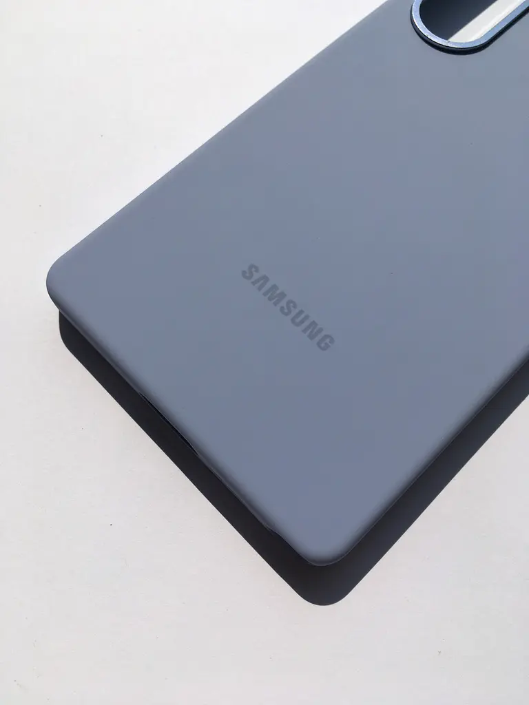 Оригінальний протиударний силіконовий чохол Silicone Case Samsung Galaxy S25 Ultra Light Blue EF-PS938CLEGWW - фото 6