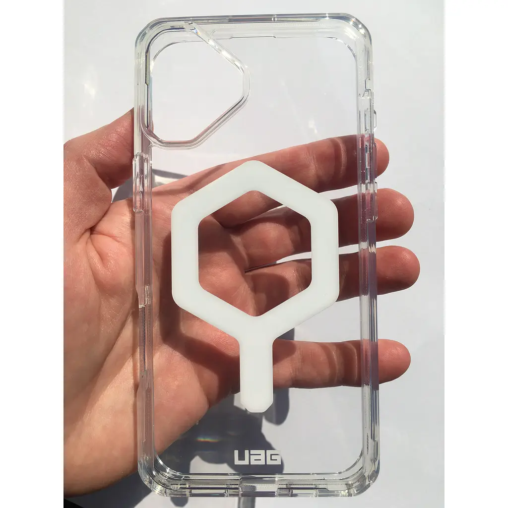 Оригінальний протиударний чохол UAG Plyo MagSafe для iPhone 16 Plus Прозорий 114479114341 - фото 3