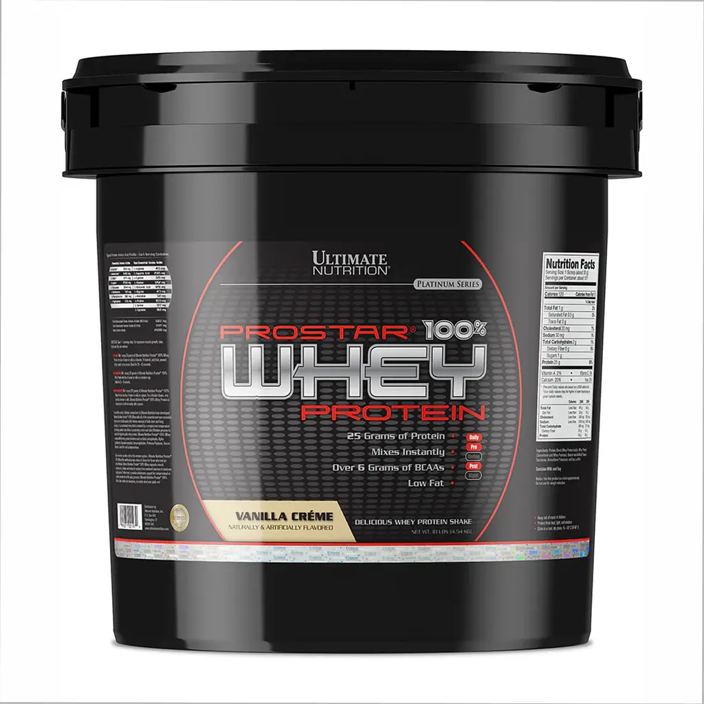 Prostar Whey 10lb — 4540 г Vanilla