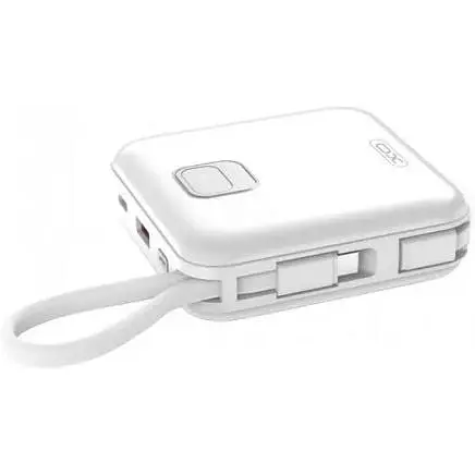 Внешний аккумулятор XO PR235 22.5W со встроенными кабелями iPhone and Type-C 10000 mAh 6920680851331 - фото 2