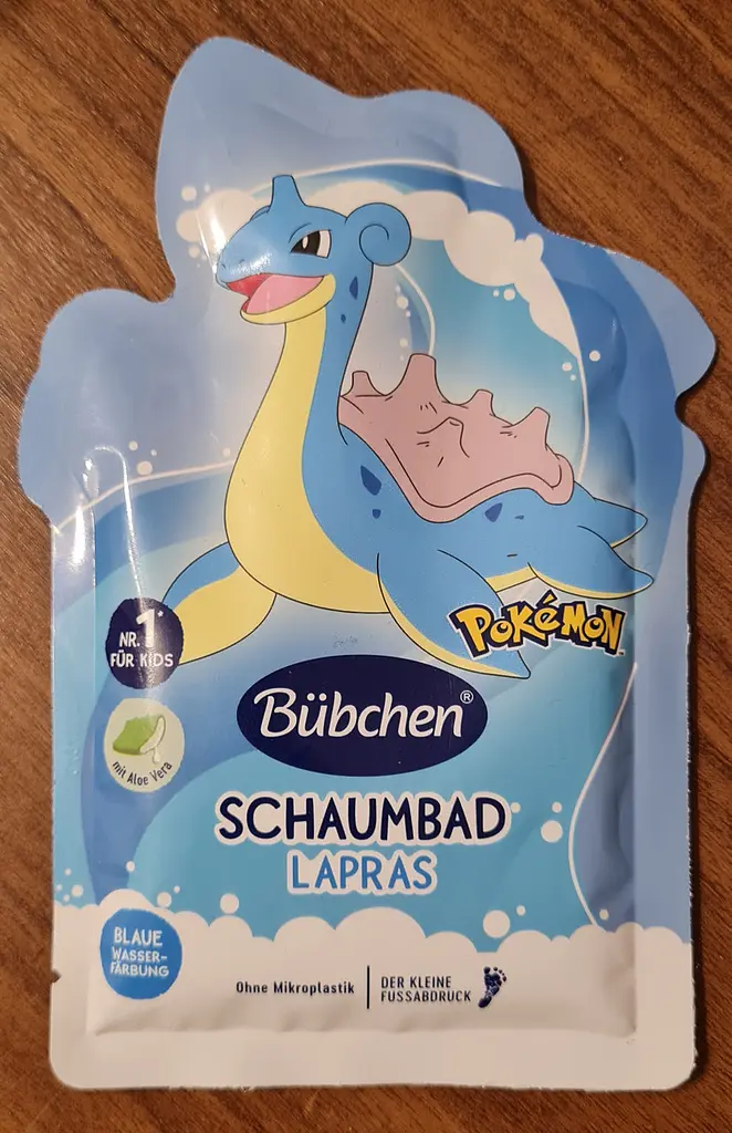 Піна для ванни дитяча Bübchen Pokemon Lapras 40 мл