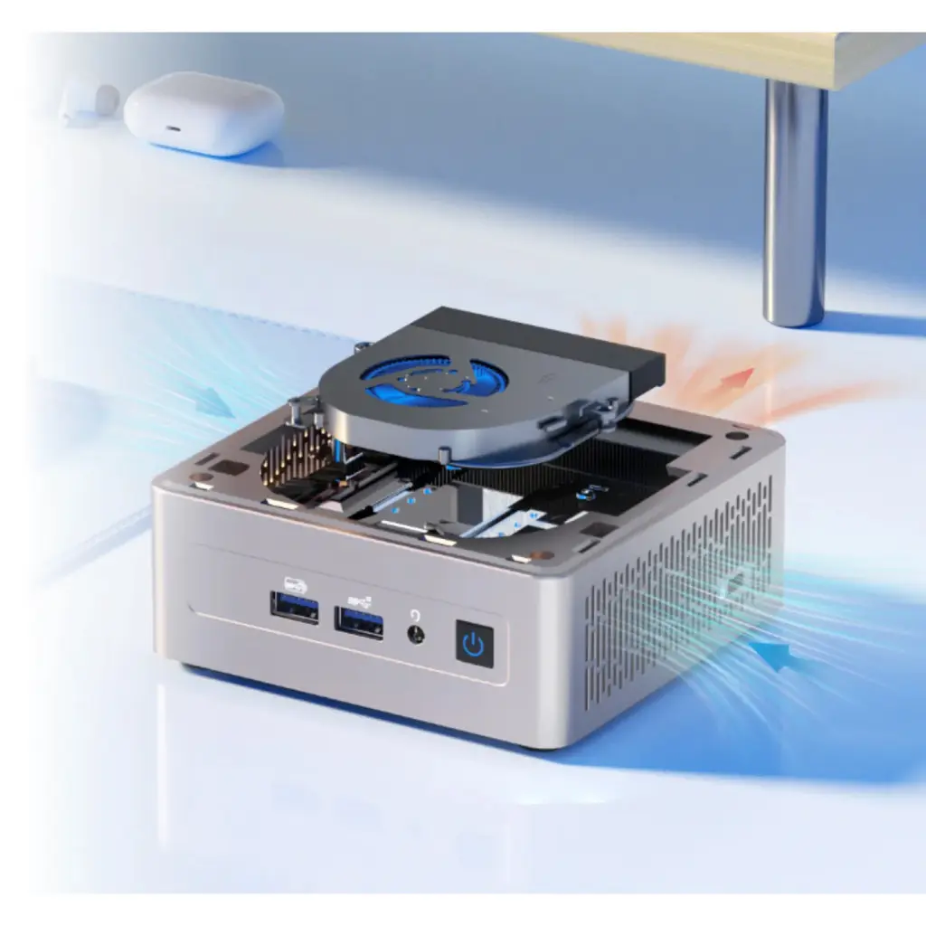 Компьютер GEEKOM Mimi PC A5 / Ryzen7 5825U, 16, 512, W11Pro (GMA5R75825U-16512-EU) - фото 3