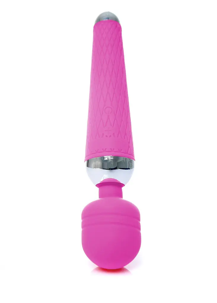 Масажер B - Series Magic Power Massager Wand 19.5 см (рожевий) - фото 12