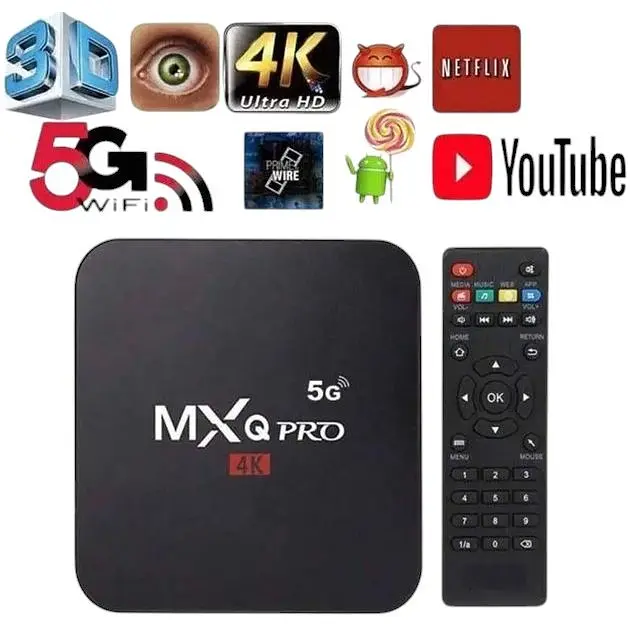 Приставка TV-Box MXQPRO 4K 5G XPRO 4/64 (41557-15751_737) - фото 6