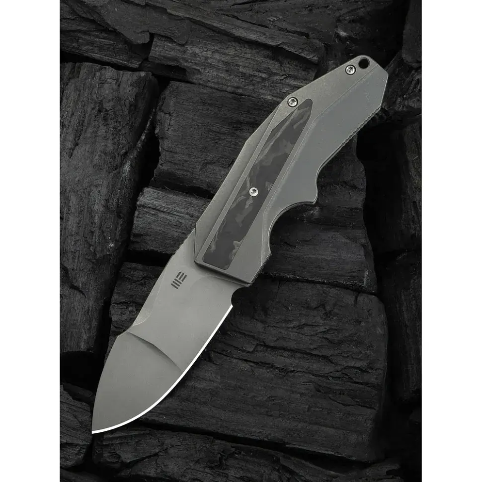 Ніж Weknife Coral, Stonewash, титан/Carbon Fiber (WE24044-2) - фото 10