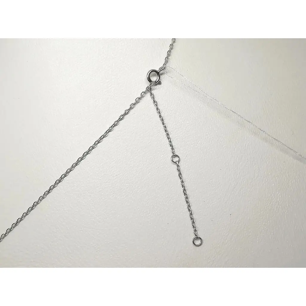 Срібне кольє Подіум з фіанітами. KN8173 - фото 4