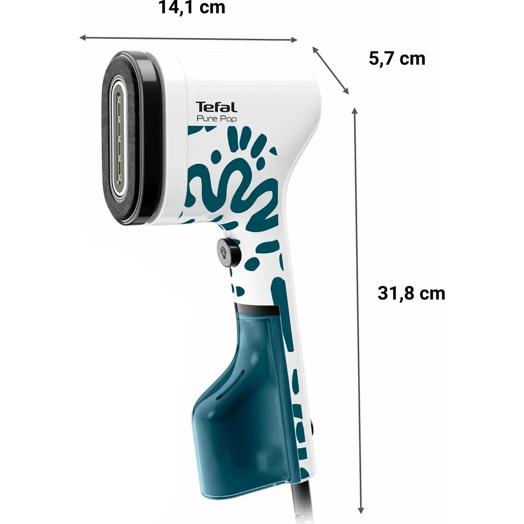 Відпарювач Tefal Pure Pop Home and Travel DT2040E1 [136379] - фото 8