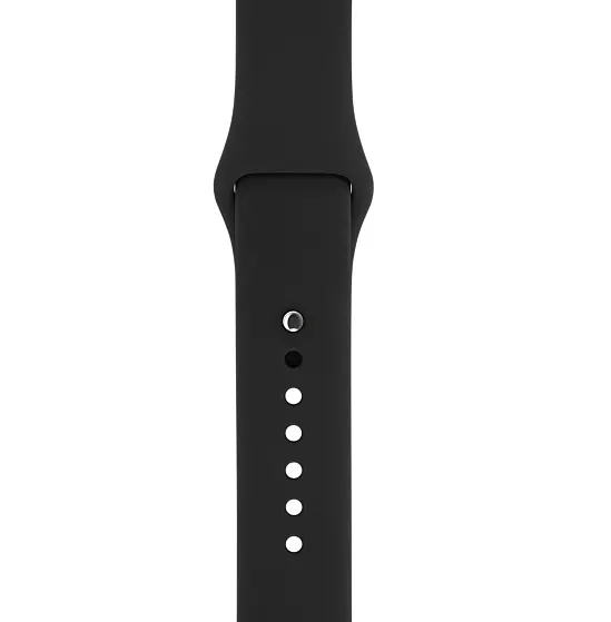 Спортивный ремешок Primo для Apple Watch 38 мм, 40 мм, 41 мм размер L Black - фото 2