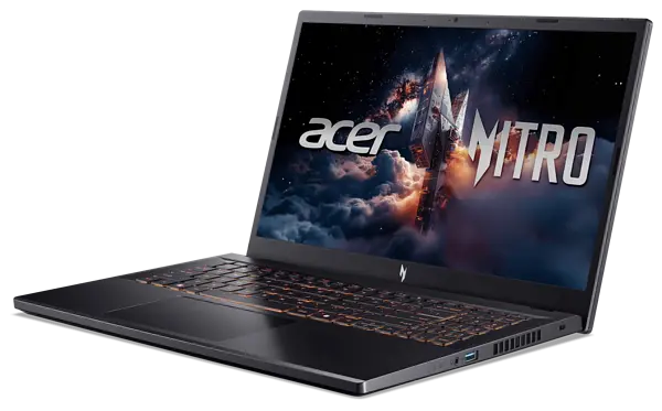 Ноутбук Acer Nitro V 15 ANV15-52-74JZ (NH.QZ8EU.00C) Obsidian Black - фото 3