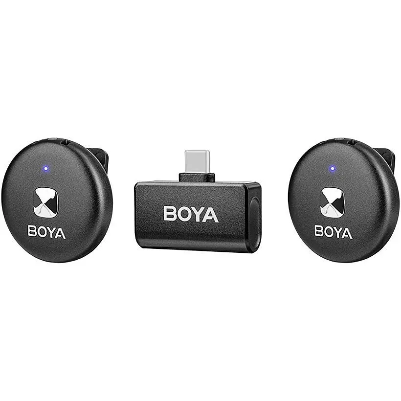 Мікрофонна радіосистема Boya Omic-U USB-C Black [102981] - фото 3