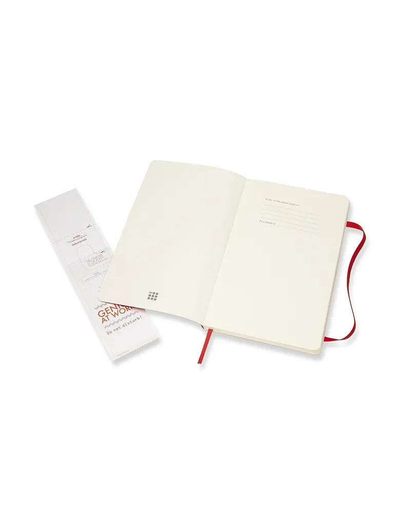 Записник Moleskine Classic середній, Точка Червоний М’який (QP619F2) - фото 3