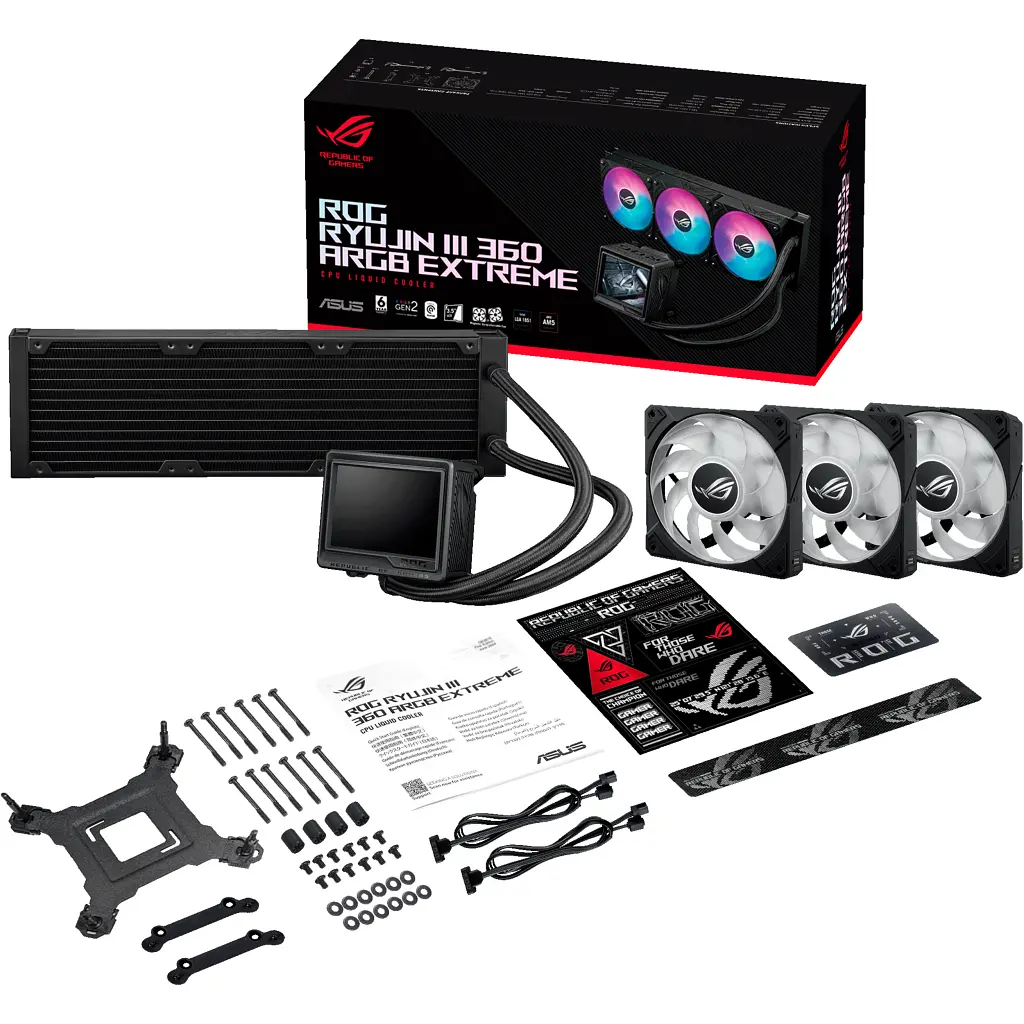Система рідинного охолодження ASUS ROG-RYUJIN-III-360-ARGB EXTREME (90RC0131-M0EAY0) - фото 12