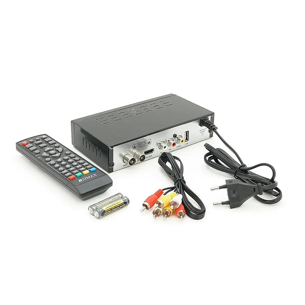Ресивер Т2 (тюнер) IPTV DVB-T2 SIMAX Silver Plus - фото 4