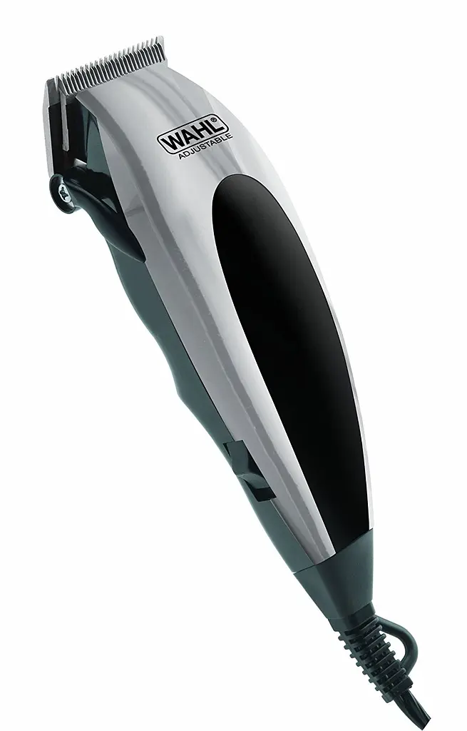 Машинка для стриження Moser Wahl HomePro, від мережі, вібраційний мотор, насадок-8, кейс,ножиці, гребінець в компл, сталь, чорно-сріблястий - фото 2