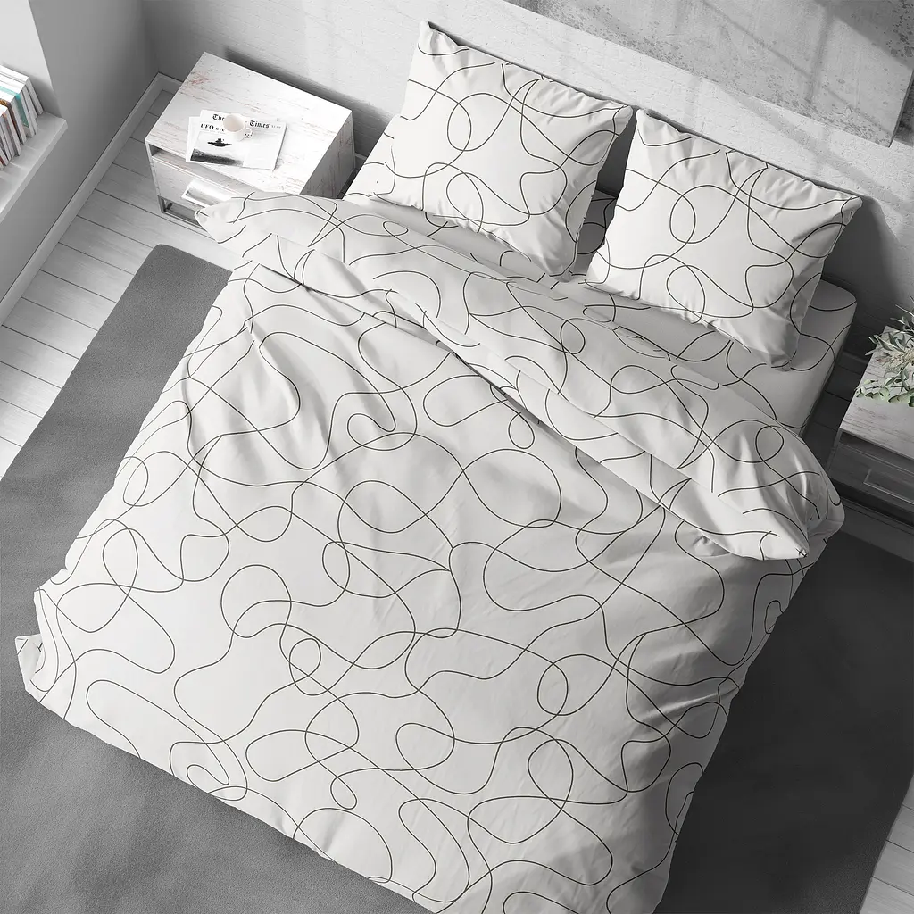 Комплект постільної білизни Lelit сімейний 150×215 см 2 шт. фланель (le2000000364452) - фото 4