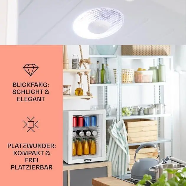 Мини холодильник Klarstein Brooklyn 42 (10035227) - фото 3