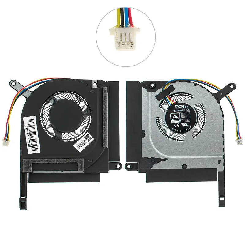 Вентилятор для ноутбука ASUS TUF Gaming A15 FA506QM (VGA FAN) FA706QM 5V (13NR0600T04011) (Кулер)