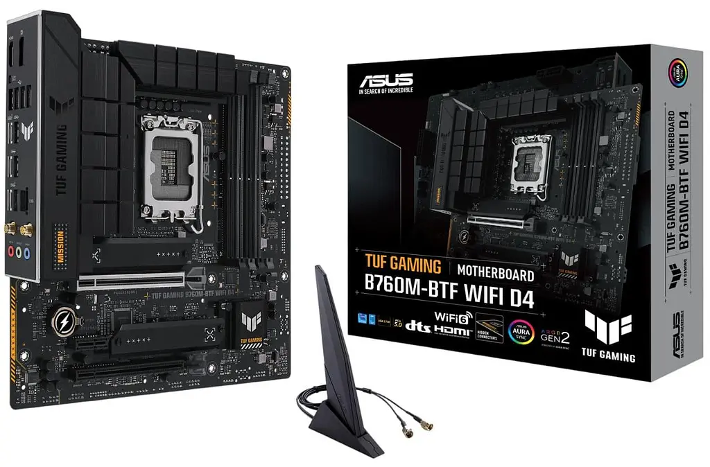 Материнська плата ASUS TUF Gaming B760M-BTF WiFi D4 (TUF Gaming B760M-BTF WiFi D4) (Socket 1700, Intel B760, Micro-ATX) Б/в - фото 8