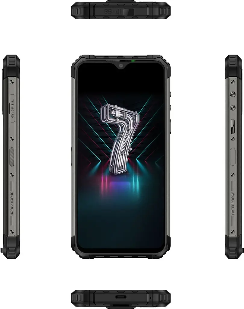 Захищений смартфон Ulefone Armor 7E 4/128GB АКБ 5 500мАг Black - фото 6