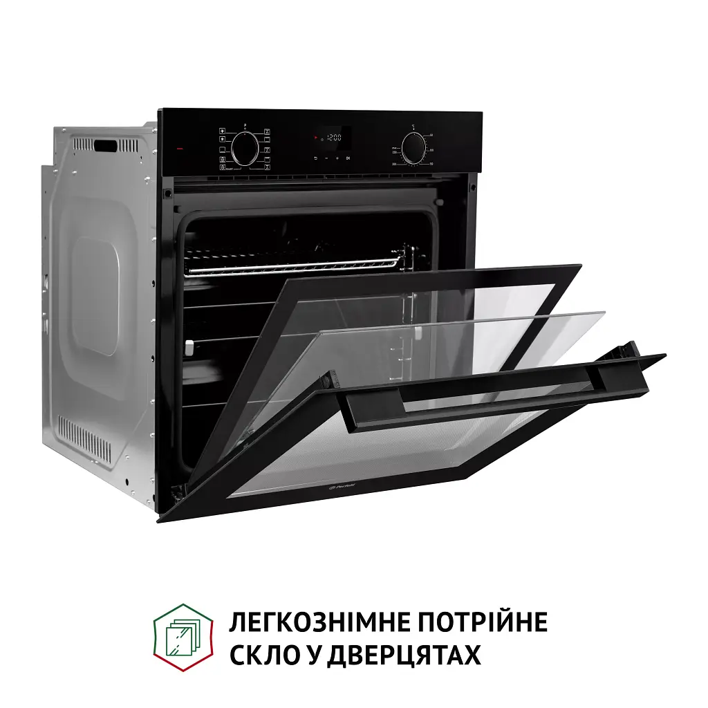 Духова шафа електрична Perfelli Diamond 6D10N Nero - фото 6